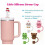 5Pcs Premium Silicone Straw Cover Caps - Animal Shaped 3