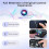 2X Adattatore Wireless CarPlay per Android Auto, Convertitore da USB Cablato A Wireless CarPlay, Plug & , Auto Connect per Auto 6