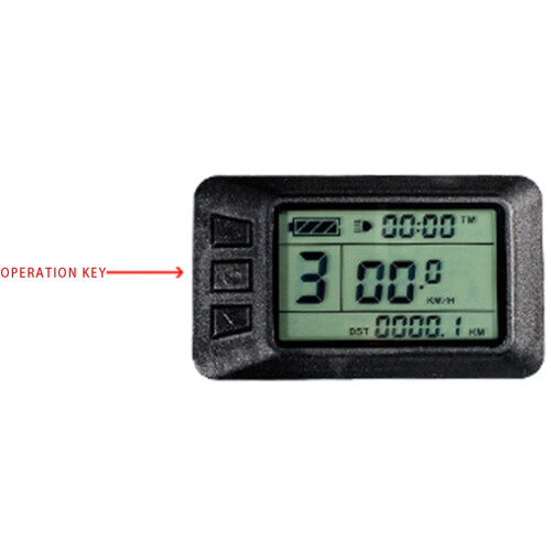 Electric Bicycle with USB Plug KT-LCD7 Intelligent Display E-Bike LCD Control Panel Waterproof Accessories 1