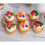 1set/6PCS Realistic Artificial Cupcake Set - Fake Simulation Bread Dessert for Decoration Display Props,Party Props 1