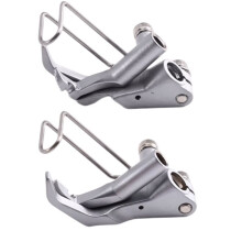 KP367RN KP367LN Right and Left Zipper Foot/Cording Feet Compatible for Durkopp 367, 467, 669,767 Sewing Machine