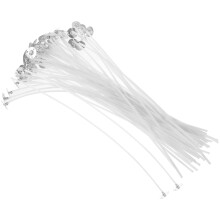 50St Multifunctionele Katoenen Kaarslonten Wit Voor Dagelijks Gebruik