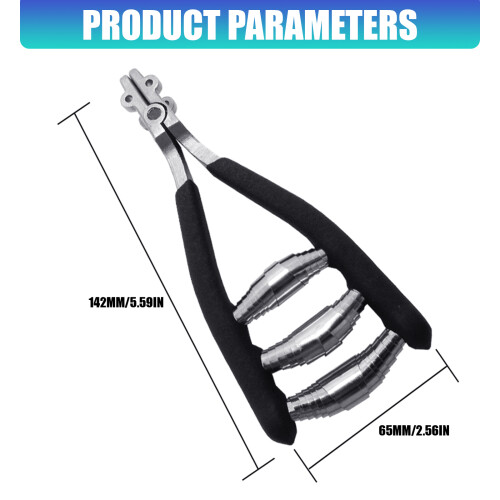 Badminton String Clamp Spring Mechanism Racket Stringing Clamp 2