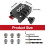 Self Centering Patchwork Doweling Jig, Width Woodworking Joints Tool Drill Guides Locator, Wood Dowel Punch Locator 6