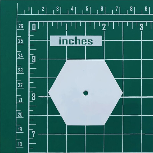 200pcs 2 Inch Hexagon Quilting Papers for DIY Patchwork Sewing and Crafting Tools 2