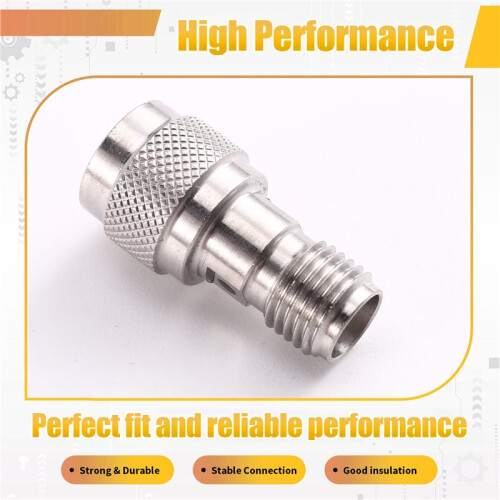 Stainless Steel SMA Quick Test Adapter Fast Plug Push Pull Adapter 18GHz 50ohm 2