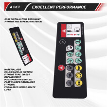 3078146120 Lift Platform Control Panel Sticker for  HA12CJ, HM10P, H14TX Lifts