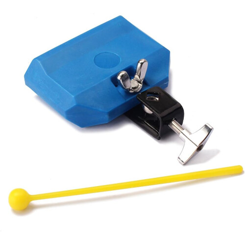 Blue Eco-friendly Plastic Percussion Instruments Block Latin Drum Kit 1