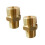 2PCS Brass High Pressure Washer Adapter, M22-14mm External Thread X 3/8inch NPT External Thread 4