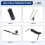 Airbrush KIT Cordless Rechargeable Compressor Airbrush Set, Automatically Handles Model Painting, Nails, Makeup B 6