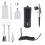 Airbrush KIT Cordless Rechargeable Compressor Airbrush Set, Automatically Handles Model Painting, Nails, Makeup B 9