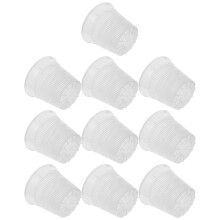 10Pièces Pots Plastique Durable Pour Cactus Orchidées