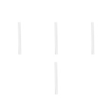 4Rouleaux Housses Protectrices Claires Adhésives En Cpp Et PVC