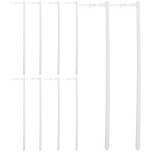 20St Duurzame PVC Windmolenstokken Met Hoeken Voor DIY