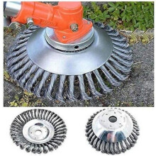 Lame de débroussailleuse en métal 200 x 25,4 mm pour le désherbage, robuste et durable, 0,84 kg