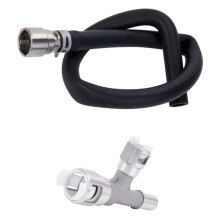 800-413HP+800-414HP Metalen Verwarmingsslang Connector+Slang Combo Pack, Geschikt voor voor