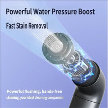 Mangueira/Tanque de Água Portátil para Limpeza de Vaso Sanitário Elétrico, Ideal para Viagens e Camping: o Mais Recente Sistema de Higiene Pessoal