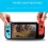 For  OLED Dockable TPU Protective Case Anti Drop Wear Enhanced Grip  Accessory Bundle for  OLED B 5