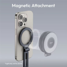 Ulanzi MA07 Maglock 1/4 Cold Shoe Phone Mount with Light Double-Side Magnetic Phone Mount Camera Tripod for 16 15 14 13