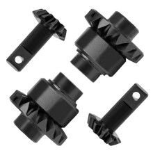 Remote Control Front and Rear Axle Gear Steel Axle Differentials Gear 11-18T for Redcat Ascent-32 1/32 RC Crawler Car