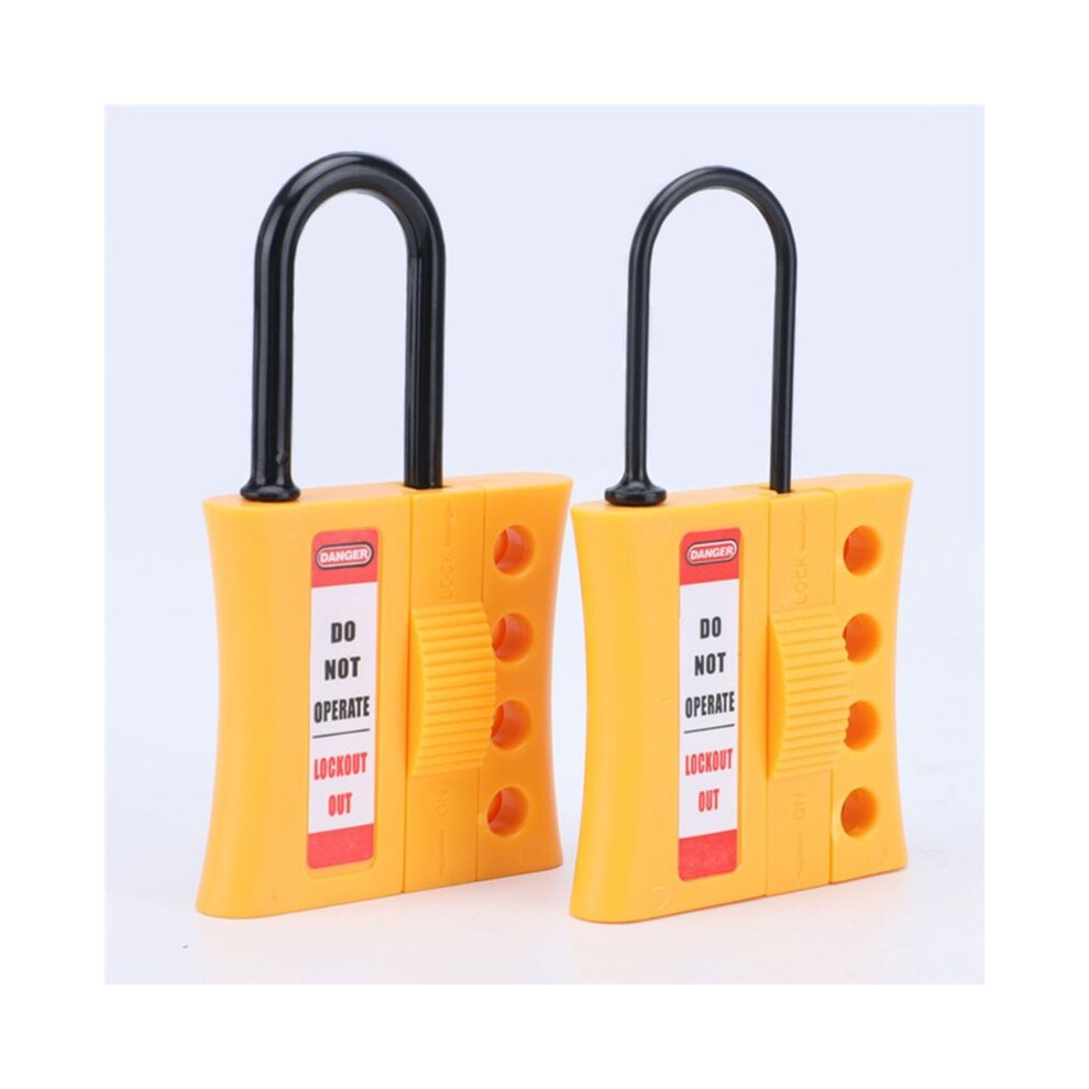Lockout Tagout Hasp Safety Lock, 4 Hole Insulated Nylon Device For High-Risk Environments Sk04 4712337296013