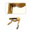 Akustisk/Elektrisk/Klassisk Aluminiumlegering Gitarr Capo Quick Change Key Clamp, Svart 7