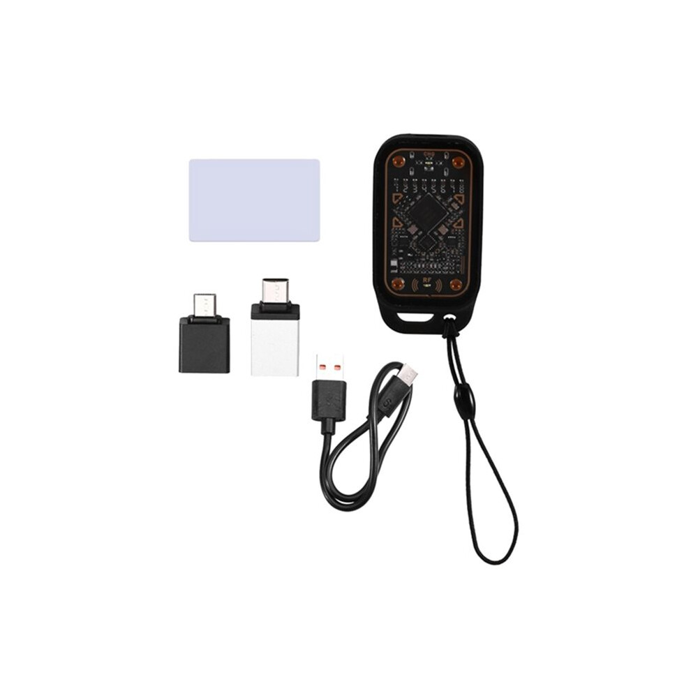 Chameleon V3.0 Rfid Chip Reader Nfc Copyer With 1 Uid Card Ic Id Card Decode Reset Automatic Polling White 6032043558662