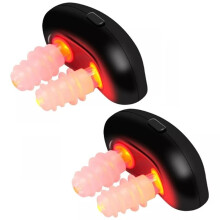 2-Pack Slimme Infrarood Neustherapieapparaten, Draagbare Intelligente Infraroodmachine voor Rhinitis