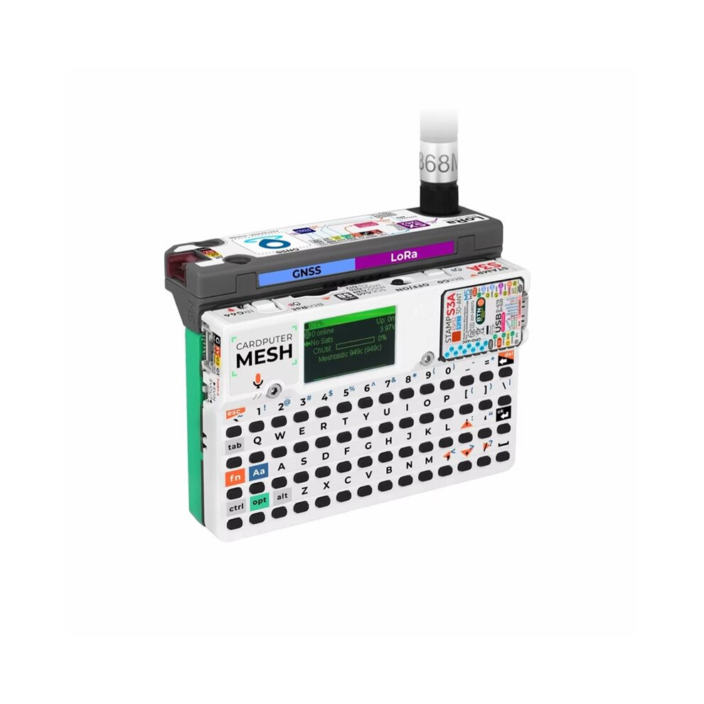 Cardputer Mesh Kit For Meshtastic Cardputer-Adv Integrates Lora Mesh Networking With Global Positioning Capabilities 4711239770003