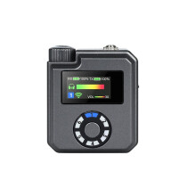 5.8 GHz in-Ear Monitor Wireless System 30M Stable Transmission Low-Latency 0.5MS IEM for Stage Performance Rehearsal R