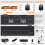 Διακόπτης Kc-KVM202Dpa-Usb2.0 Dp 3Dp+3Dp Kvm (Χρώμα: Μαύρο): KC-KVM202DPA Δώρο-έκπληξη 3