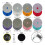 11 Pacotes de Kit de Polimento de Concreto Diamantado de 4 Polegadas, Almofada de Polimento Diamantada Úmida/Seca de 50-6000 Grãos com Disco de Lã, 7