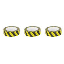 3Rouleaux Ruban Miniature Avertissement Papier Décoratif