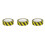 3Rouleaux Ruban Miniature Avertissement Papier Décoratif 1