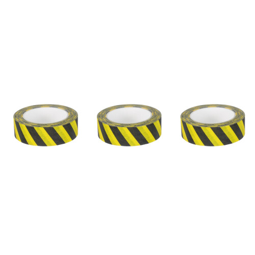 3Rouleaux Ruban Miniature Avertissement Papier Décoratif