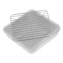 1Ensemble Plateau Cuisson Grill Panier Couvercle Silicone