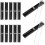 Pen Cases Black Plastic 12pcs 6.13x0.98x0.98in 1