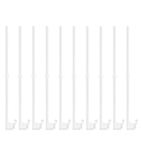 Car Flag Rod Plastic Vehicle Flagpole 12pcs