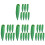 40Pcs Creative Lifelike Foam Okra Models Green Artificial Vegetable 1