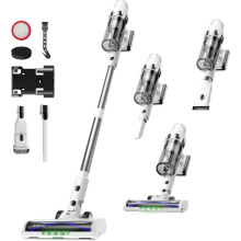 ElecKeys K20 Cordless Vacuum Cleaner 48000Pa 580W, 65 Min Runtime, Anti Tangle Pet Hair Vacuum, HEPA Filter, Self Standing Stick Vacuum