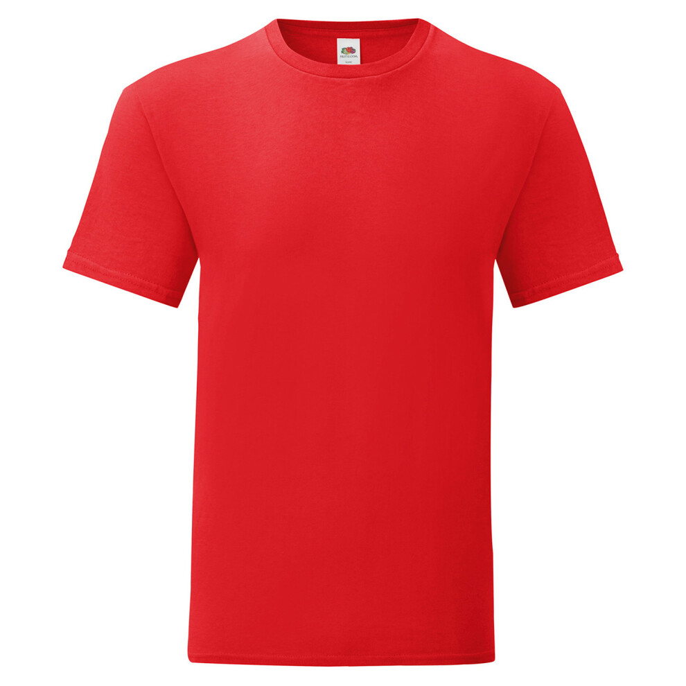 Fruit Of The Loom (Xl, ) Mens Iconic 150 T-Shirt Red