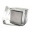 50Pcs Acrylic Box Trays for 0.39Inch 10mm Elements Cubes Clear Case Periodic Table Bracket for Elements Collections 4