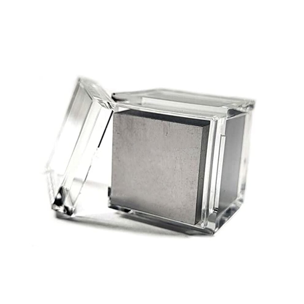 50Pcs Acrylic Box Trays For 0.39Inch 10Mm Elements Cubes Clear Case Periodic Table Bracket For Elements Collections 4713996710766