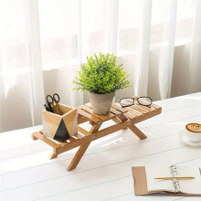 Flower Pot Holder, Multi-Layer Indoor and Outdoor Flower Stand for Succulents and Potted Plants, Table Plant Stand
