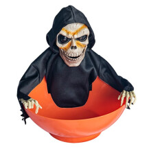 Halloween Candy Bowl Candy Dish with Motion Halloween Candy Bowl Fruit Bowls with Light Eyes and Creepy Sound C