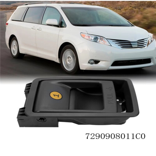 7290908011C0 Rear Folding   Release Handle Third Row  Adjustment Lever for  Sienna 6 Cyl 3.5L 2014-20 1