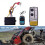 Verricello wireless da 12 V e 15 metri con telecomando, resistente e impermeabile per camion, SUV e fuoristrada. 2