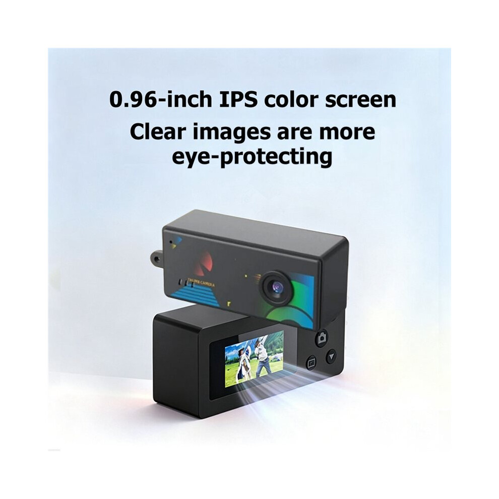2Pcs Hd 1080P Thumb Camera Retro Camera With 0.96-Inch Screen For Outdoor Photos And Videos 4712575423479