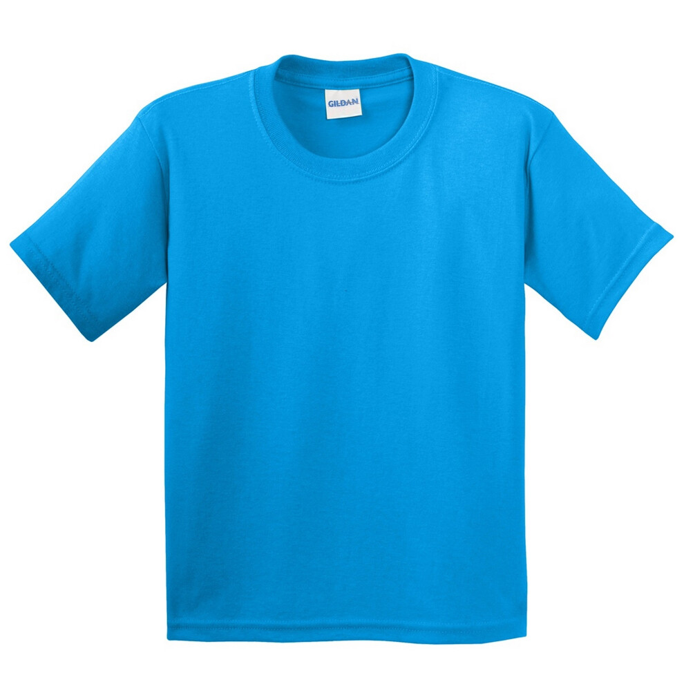 Gildan (7-8 Years, Saphire) Childrens Unisex Soft Style T-Shirt Multicoloured