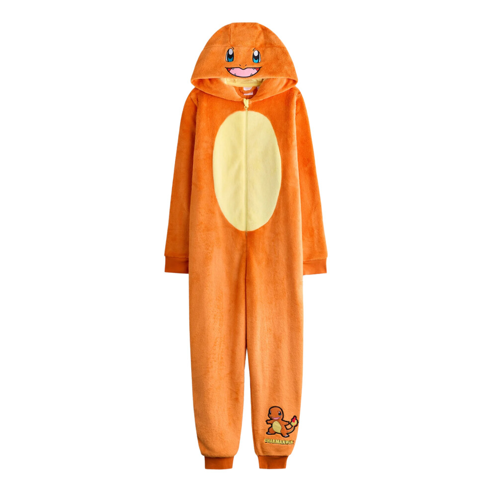 Pokémon (7-8 Years, ) Pokemon Childrens/Kids Charmander All-In-One Nightwear Orange